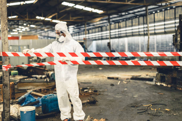Professional Hoarding Cleanup technician working in Weston, NE